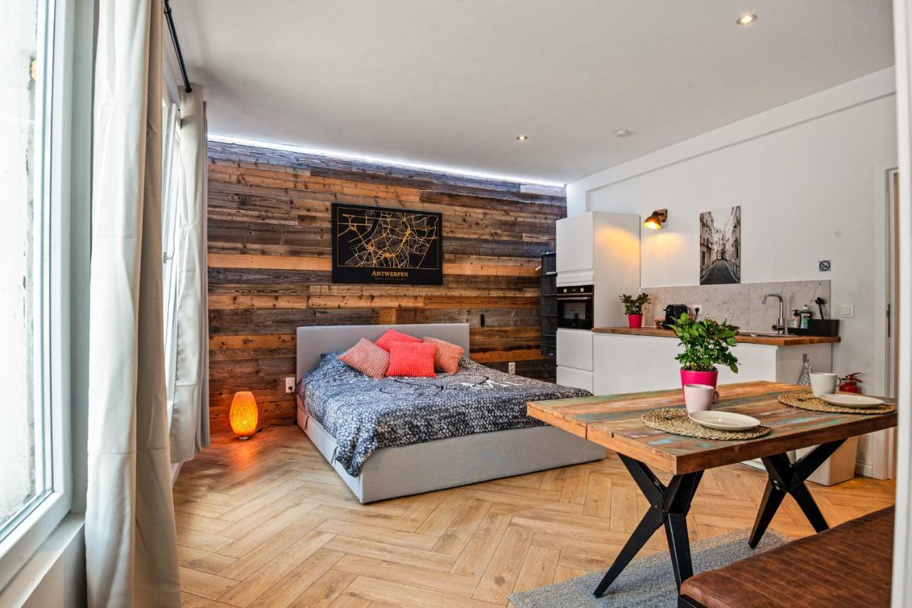Suite City Center In Quiet Street & Airco Anvers Dış mekan fotoğraf