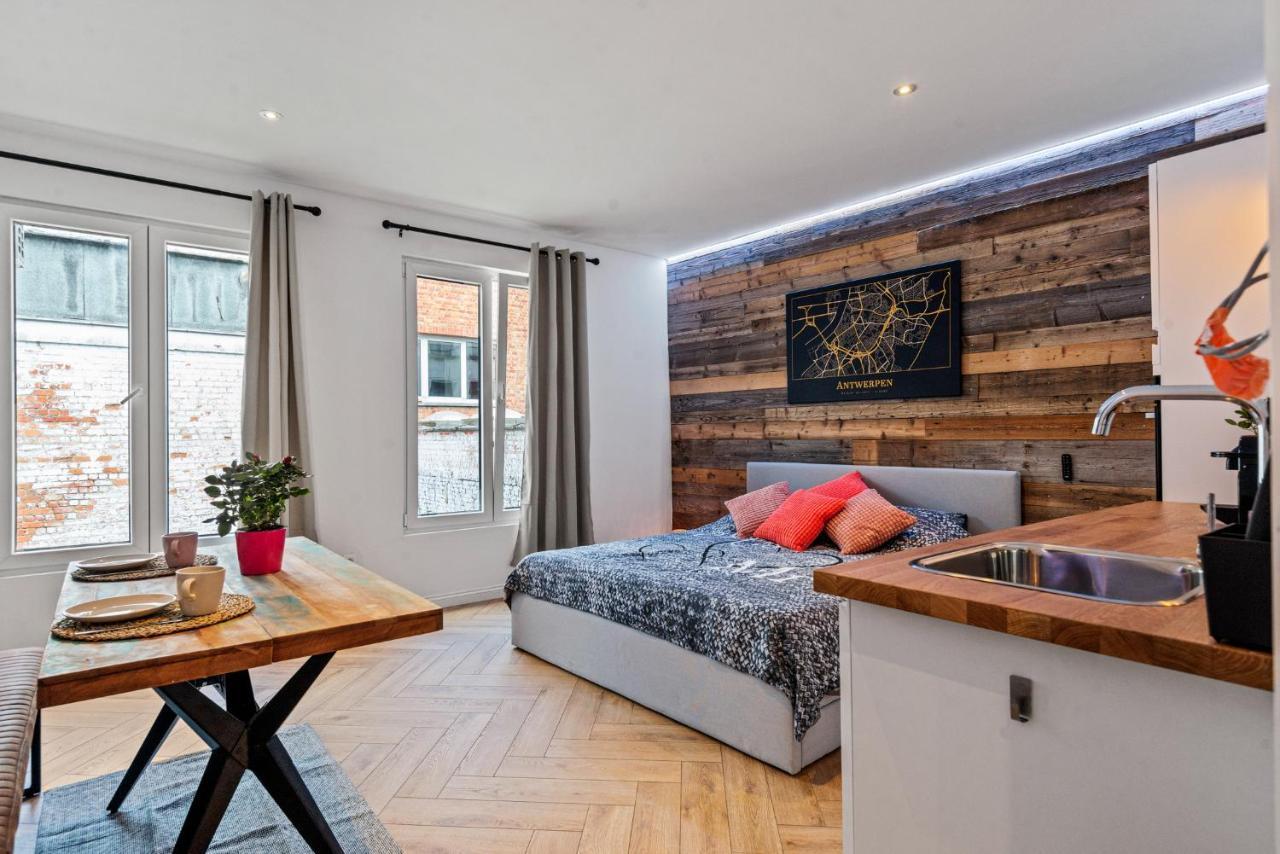Suite City Center In Quiet Street & Airco Anvers Dış mekan fotoğraf