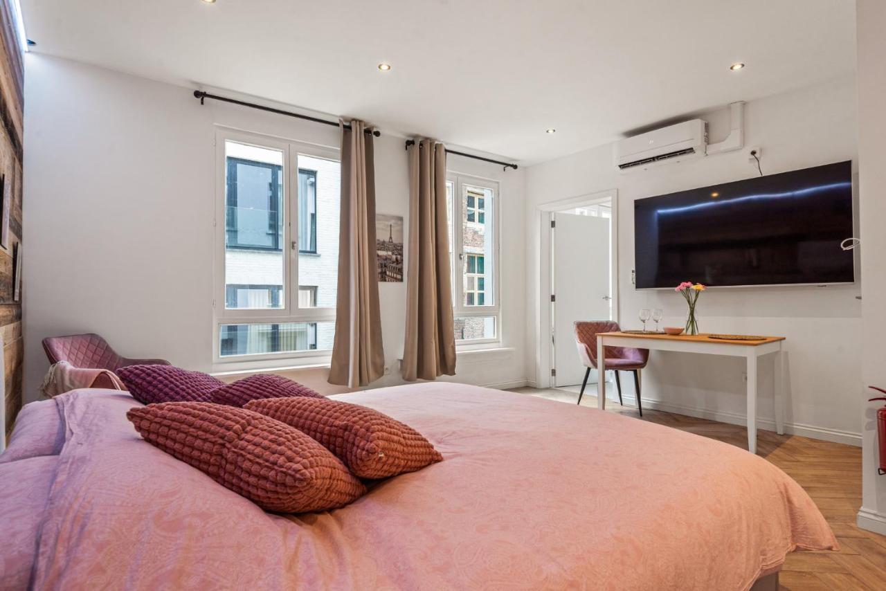 Suite City Center In Quiet Street & Airco Anvers Dış mekan fotoğraf